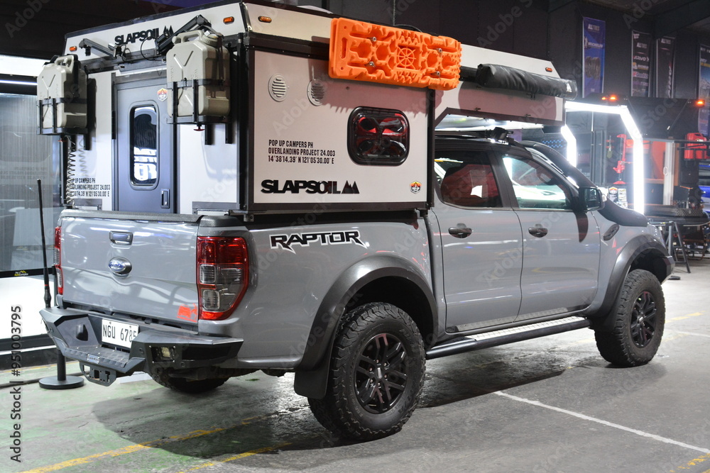 Ford Ranger Raftor Philippines Ford ranger raptor at wheels united expo in Quezon City, Philippines ...
