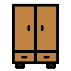 Sticker - closet icon