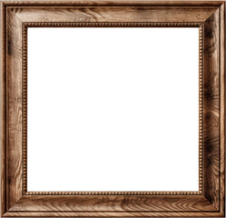 Wall Mural - Ornate wooden frame