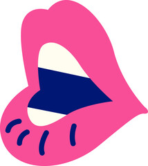 Poster - 90s Retro Style Sticker