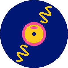 Poster - 90s Retro Style Sticker