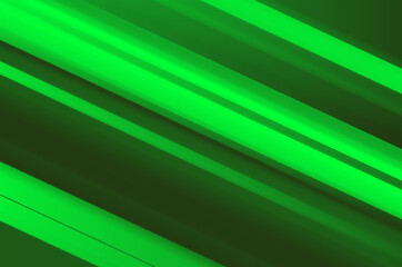 Green in dark background Abstract futuristic diagonal sharp lines in neon colors. overlap layer on dark space with cutout decoration. Modern graphic design element