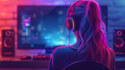 Wall Mural - Call center, online customer support. Contact Us Customer Service For Personal Assistant Service, Person Advisor and Social Media Network. 3D Web Vector Illustrations