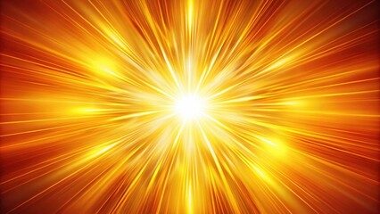 Poster - Abstract explosion of energy on a yellow orange background , abstract, explosion, energy, vibrant, dynamic, burst, colorful