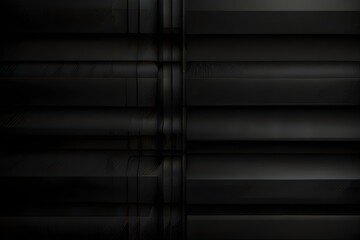 Wall Mural - Black abstract background with dark concept. Vector Illustration. Generative AI