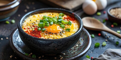 Poster - Korean-Style SautÃƒÂ©ed Eggs