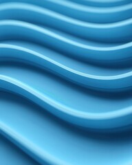 Poster - Sound waves create abstract wavy circles on a digital backdrop.