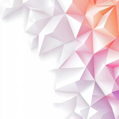 Poster - Abstract vector background with triangles, brochure design