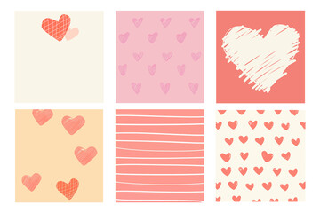 Sticker - PNG Cute sticky notes illustration, transparent background set