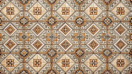 Canvas Print - Realistic tiled pattern floor background texture, tiles, flooring, texture, background, pattern, design, interior, home decor