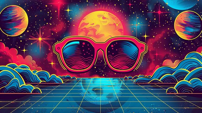 Futuristic y2k patches, labels, tags, stickers, bracelet stamps in retro style. Cartoon stickers in funky hipster groovy grunge 90s style. Vector set, trendy promo labels