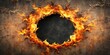 © Sujid - Burned hole on a background, burn, hole,background, damage, destruction, fire, burnt, torn, ripped, concept