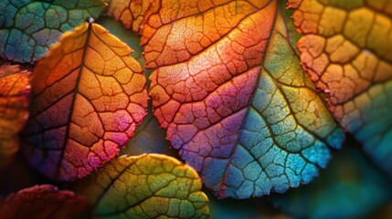 Poster - Vibrant Autumnal Foliage: A Colorful Celebration of Nature