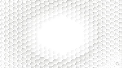 Fototapete - Abstract 3d background with hexagons backdop Background. Abstract background with hexagons. Hexagonal background with white hexagon backdrop wallpaper