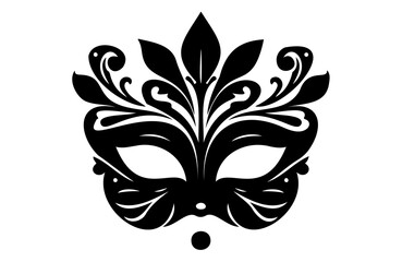 a mask icon of silhouette vector illustration