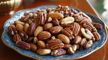 A Hearty Assortment of Delectable Nuts and Snacks