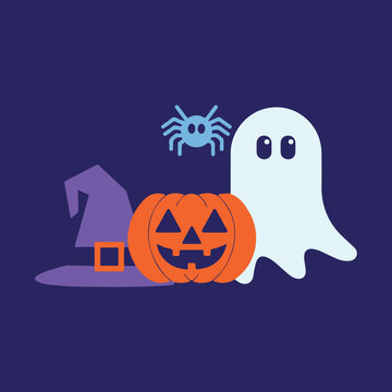 Halloween  vector art design