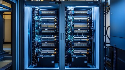 Poster - dual redundant power supply systems for ensuring reliable and uninterrupted critical data center the