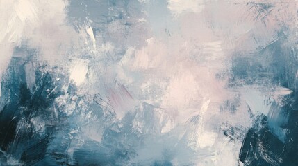Leinwandbilder - A textured abstract background with layered brush strokes and muted tones, creating a sophisticated and artistic atmosphere.