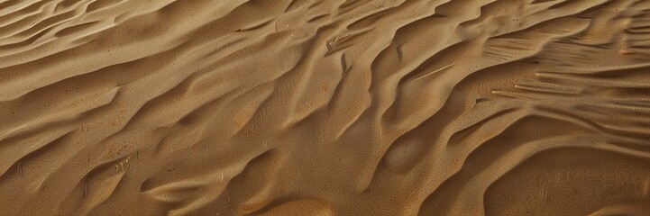 Canvas Print - sand and waves