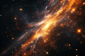 Wall Mural - Transparent Galaxy sunlight reflections backgrounds astronomy universe.