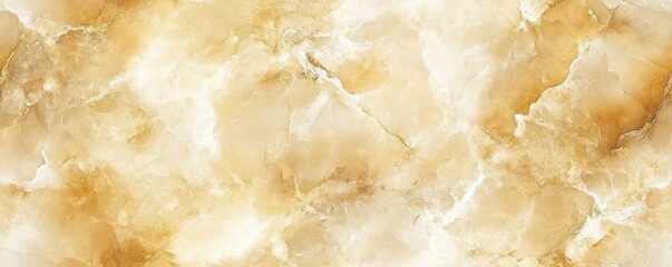 Poster - Seamless marble texture in soft gold with subtle white veins, [Abstract Background Marble], [Elegant and warm]