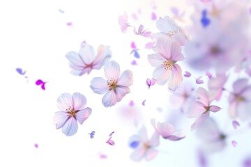 Canvas Print - Springflowers backgrounds outdoors blossom.