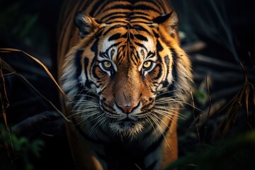 Wild animal tiger wildlife mammal.