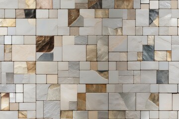 Canvas Print - Tile stones architecture flooring.