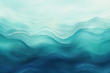 Poster - Watercolor background turquoise backgrounds nature.