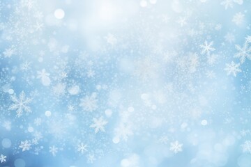 Canvas Print - Merry christmas background snow backgrounds snowflake.