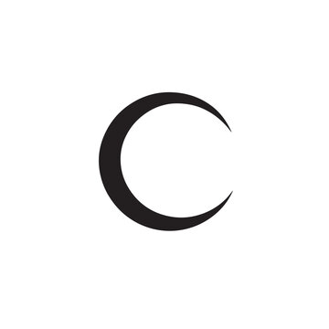 Letter C logo vector illustration