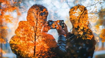 Sticker - Autumn Photography: Capturing the Beauty of the Changing Seasons