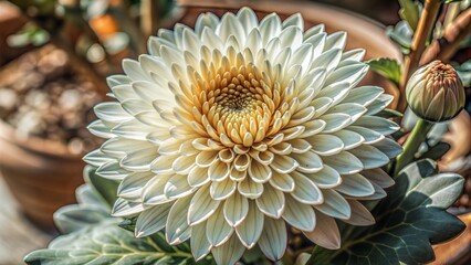 Canvas Print - flower of the gods that blooms