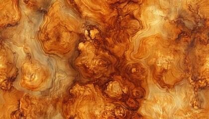 Poster - Exotic amboina burl with chaotic, complex grain, suitable for luxury decorative pieces, luxury wood texture, artistic design