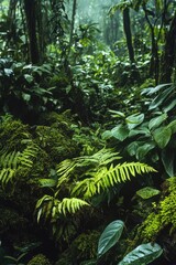 Poster - Green Forest Landscape