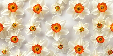 Wall Mural - pattern with flowers