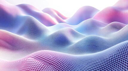 Three dimensional render of wavy pattern. waves abstract background texture