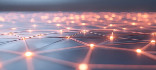 Poster - A futuristic world with interconnected smart cities and digital ecosystems