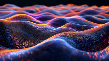 3d rendering of illuminated flowing data waves --ar 16:9 --v 6.1 Job ID: e900d57d-1e5c-450e-8e3c-0ecb5311ce60