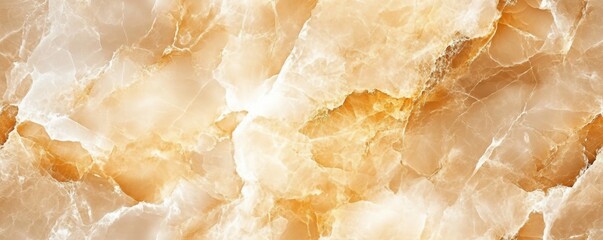 Poster - Seamless marble texture in soft gold with subtle white veins, [Abstract Background Marble], [Elegant and warm]