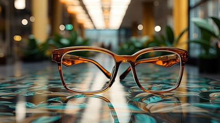 Eyeglasses wear photo