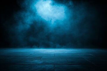 Poster - For creating chiaroscuro effects, here's a navy blue photography backdrop