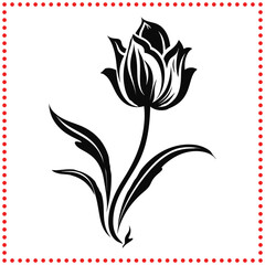 Wall Mural - The tulip  a timeless flower that continues to captivate and inspire beauty lovers.