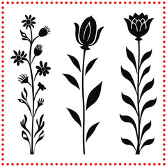 Wall Mural - Capture the essence of spring with the delicate and vibrant beauty of tulips.