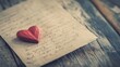 © Li - Romantic Love Letter with Elegant Handwriting, Expressing Deep Affection and Sentiment. Perfect for Valentine’s Day, Anniversaries, and Special Occasions. A Timeless Symbol of Love and Connection.