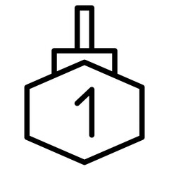 Sticker - Medal Prize Reward Line Icon