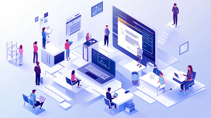 Poster - accessibility compliance strategies, accessibility compliance strategies in web governance with an i
