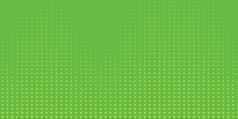 Wall Mural - dots halftone green color pattern gradient texture with technology digital background. dots pop art 