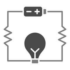 Wall Mural - Electric Circuit Icon